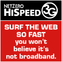 Super fast dialup for only $9.95 a month